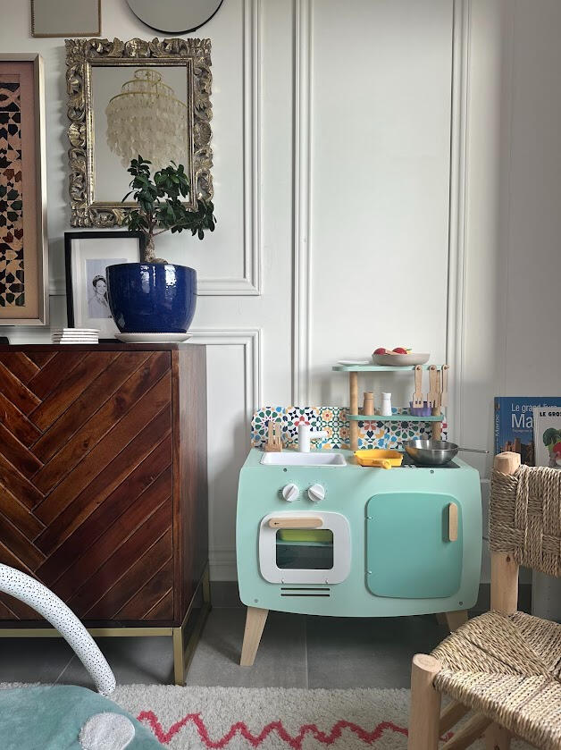 Les jouets de mes enfants intégrés dans notre déco